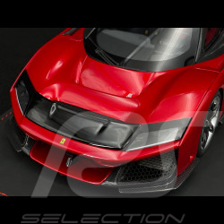 Ferrari F80 2024 Rosso Supercar / Jantes Carbone Bicolores 1/18 BBR Models P18253H