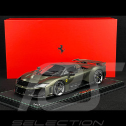 Ferrari F80 2024 Verde Masoni Opaco / Zweifarbige Carbonfelgen 1/18 BBR Models P18253I1