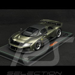 Ferrari F80 2024 Verde Masoni Opaco / Jantes Carbone Bicolores 1/18 BBR Models P18253I1