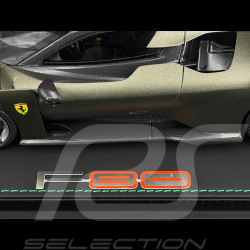 Ferrari F80 2024 Verde Masoni Opaco / Jantes Carbone Bicolores 1/18 BBR Models P18253I1