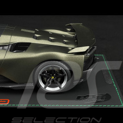 Ferrari F80 2024 Verde Masoni Opaco / Jantes Carbone Bicolores 1/18 BBR Models P18253I1
