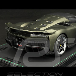 Ferrari F80 2024 Verde Masoni Opaco / Jantes Carbone Bicolores 1/18 BBR Models P18253I1