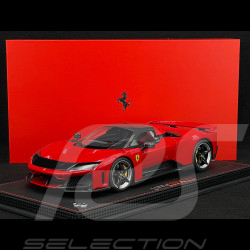 Ferrari F80 2024 Rosso Corsa / Two-Tone Carbon Rims 1/18 BBR Models P18253A1