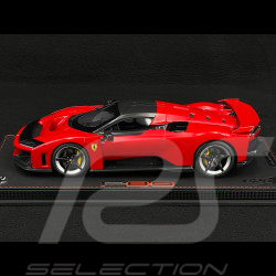 Ferrari F80 2024 Rosso Corsa / Zweifarbige Carbonfelgen 1/18 BBR Models P18253A1