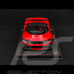 Ferrari F80 2024 Rosso Corsa / Jantes Carbone Bicolores 1/18 BBR Models P18253A1