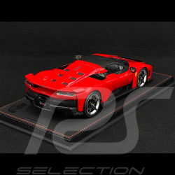 Ferrari F80 2024 Rosso Corsa / Zweifarbige Carbonfelgen 1/18 BBR Models P18253A1