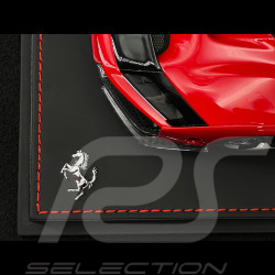 Ferrari F80 2024 Rosso Corsa / Jantes Carbone Bicolores 1/18 BBR Models P18253A1