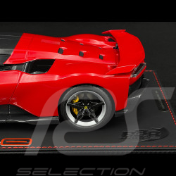 Ferrari F80 2024 Rosso Corsa / Two-Tone Carbon Rims 1/18 BBR Models P18253A1