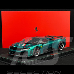 Ferrari F80 2024 Juwelengrün / Zweifarbige Carbonfelgen 1/18 BBR Models P18253F1