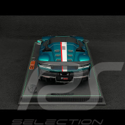 Ferrari F80 2024 Jewel Green / Two-Tone Carbon Rims 1/18 BBR Models P18253F1