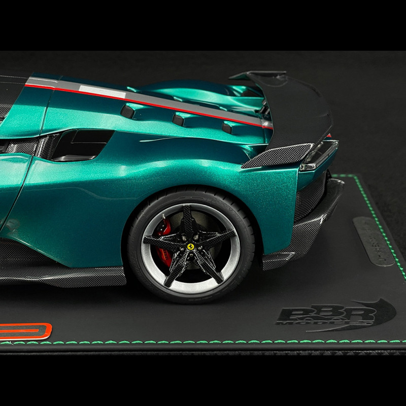 Bbr Rims Ferrari F80 2024 Jewel Green / Two-Tone Carbon Rims 1/18 BBR Models ...