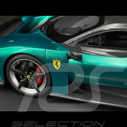 Ferrari F80 2024 Juwelengrün / Zweifarbige Carbonfelgen 1/18 BBR Models P18253F1