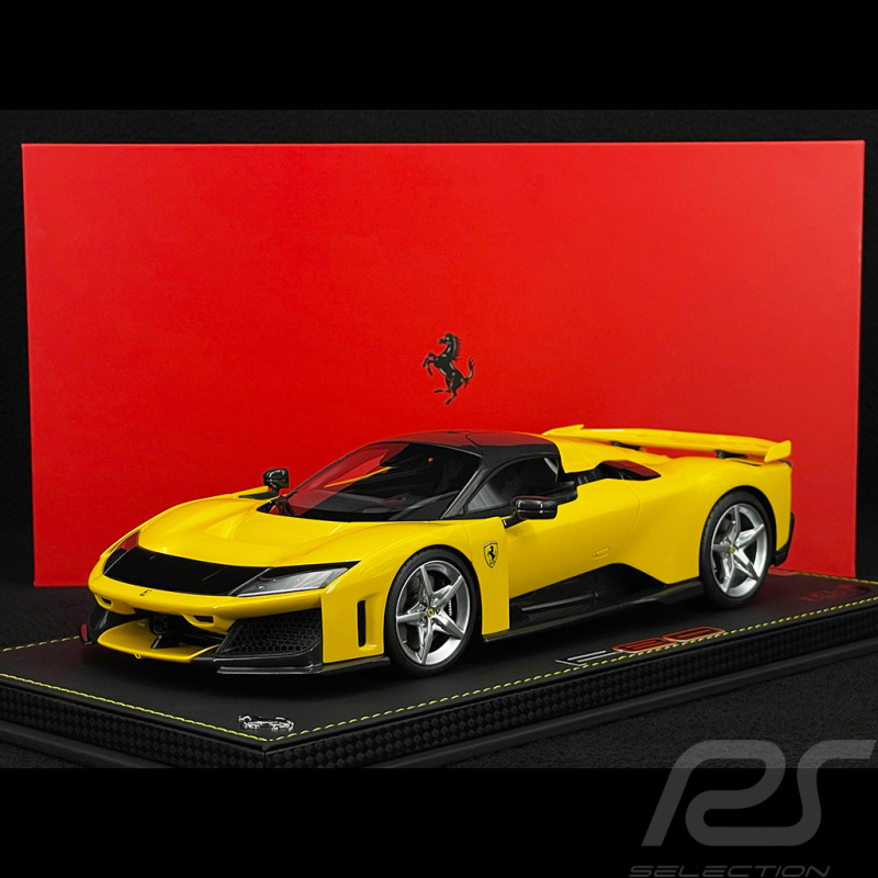 Ferrari F80 2024 Giallo Modena / Jantes Argentées 1/18 BBR Models P18253L