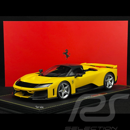 Ferrari F80 2024 Giallo Modena / Jantes Argentées 1/18 BBR Models P18253L