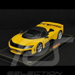 Ferrari F80 2024 Giallo Modena / Silberne Felgen 1/18 BBR Models P18253L