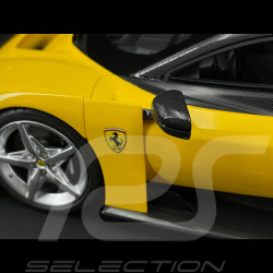 Ferrari F80 2024 Giallo Modena / Silberne Felgen 1/18 BBR Models P18253L