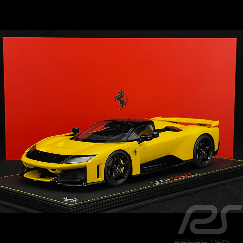 Ferrari F80 2024 Giallo Modena / Jantes Carbone 1/18 BBR Models P18253B1