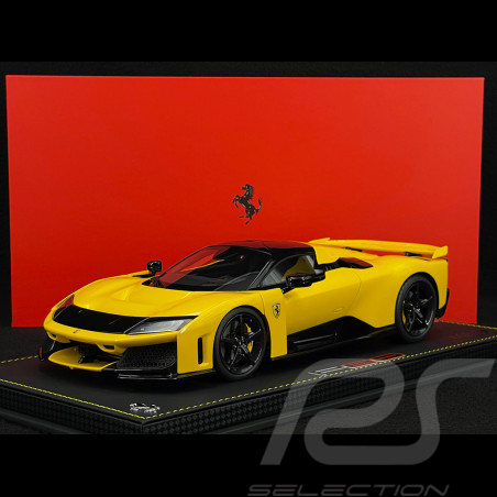 Ferrari F80 2024 Giallo Modena / Jantes Carbone 1/18 BBR Models P18253B1