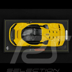 Ferrari F80 2024 Giallo Modena / Carbon Rims 1/18 BBR Models P18253B1