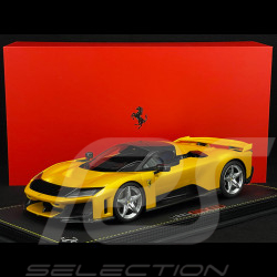 Ferrari F80 2024 Giallo Tristrato / Jantes Argentées 1/18 BBR Models P18253B