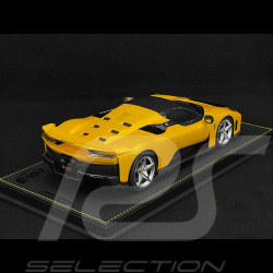 Ferrari F80 2024 Giallo Tristrato / Jantes Argentées 1/18 BBR Models P18253B