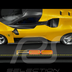 Ferrari F80 2024 Giallo Tristrato / Silver Rims 1/18 BBR Models P18253B