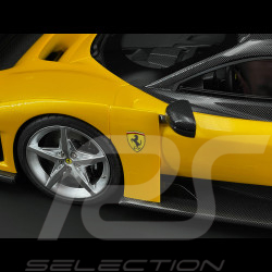 Ferrari F80 2024 Giallo Tristrato / Silver Rims 1/18 BBR Models P18253B