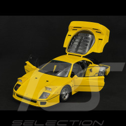 Ferrari F40 1987 Yellow 1/12 KK Scale KKDC120252