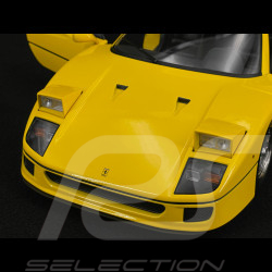 Ferrari F40 1987 Yellow 1/12 KK Scale KKDC120252