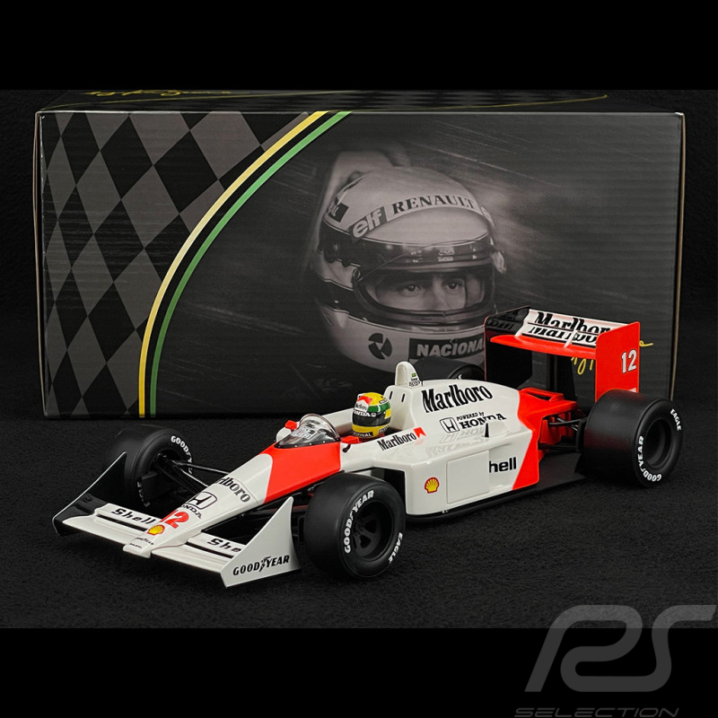 Ayrton Senna McLaren MP4/4 n° 12 Weltmeister Japan 1988 F1 1/18 Premium X SENR18002