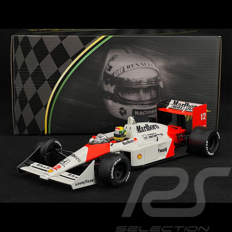 Ayrton Senna McLaren MP4/4 n° 12 Winner World Championship Japan 1988 F1 1/18 Premium X SENR18002