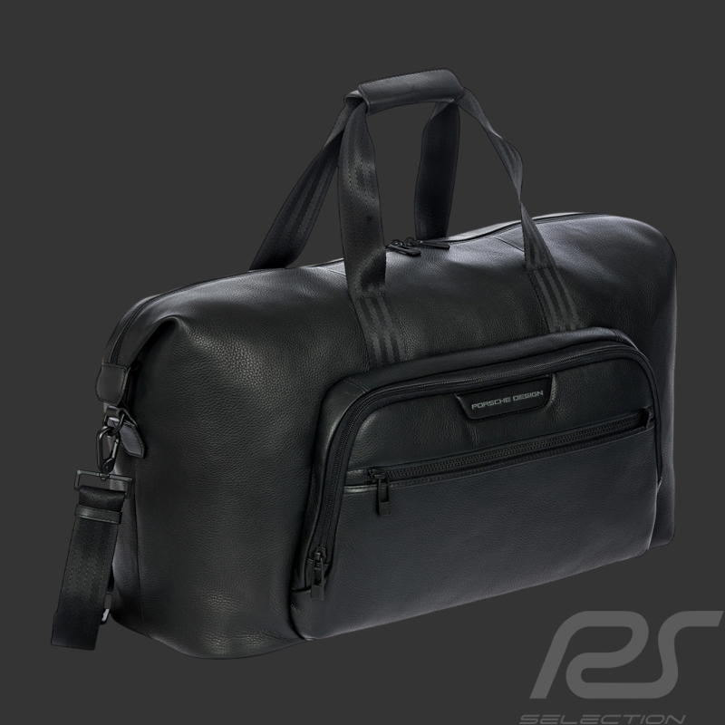 Sac Porsche Design de Voyage Roadster Evo Weekender Cuir Noir 4056487093895