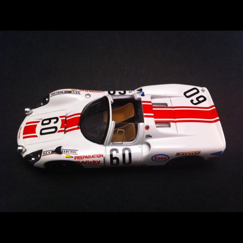 Porsche 910 1/43 Spark No.60 24h Le Mans 1969 miniature