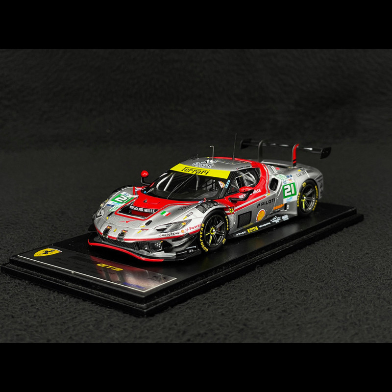 Ferrari 296 GT3 n° 21 2nd 24h Le Mans 2025 1/43 Looksmart LSLM193