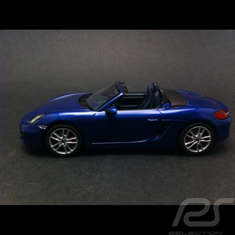 Porsche Boxster S 981 2012 blue 1/43 Minichamps 410061030
