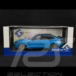 BMW M3 Performance 2024 Daytona Beach Blue 1/18 Solido S1814303