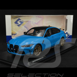 BMW M3 Performance 2024 Daytona Beach Blue 1/18 Solido S1814303