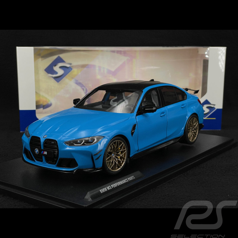 BMW M3 Performance 2024 Daytona Beach Blue 1/18 Solido S1814303