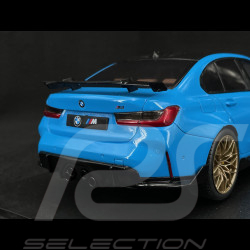 BMW M3 Performance 2024 Daytona Beach Blue 1/18 Solido S1814303