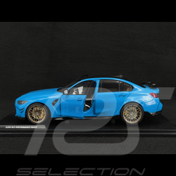 BMW M3 Performance 2024 Daytona Beach Blue 1/18 Solido S1814303