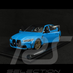 BMW M3 Performance 2024 Daytona Beach Blue 1/18 Solido S1814303