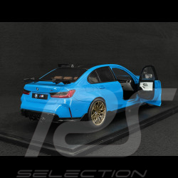 BMW M3 Performance 2024 Daytona Beach Blue 1/18 Solido S1814303