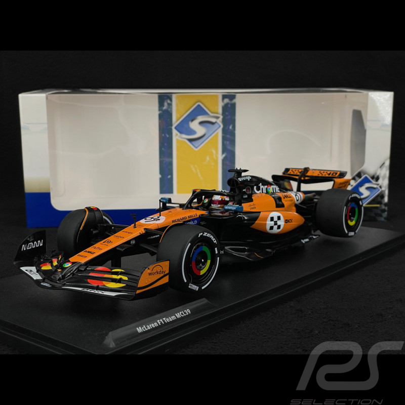 Oscar Piastri McLaren MCL39 n° 81 3rd Monaco GP 2025 F1 1/18 Solido S1818704