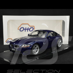 BMW Z4 M Coupé 2006 Bleu Interlagos Métallisé 1/18 Ottomobile OT499