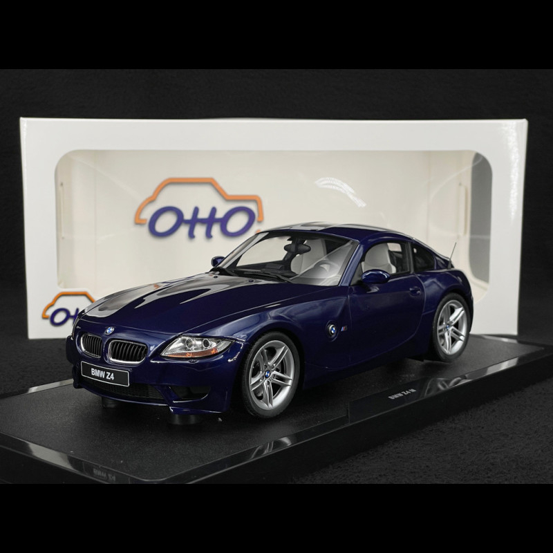 BMW Z4 M Coupé 2006 Interlagos Blue Metallic 1/18 Ottomobile OT499