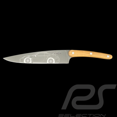 Deejo Knife Chef Inspiration 911 GT3 RS Olive Wood KFBCH0011
