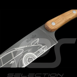 Deejo Knife Chef Inspiration 930 Turbo Olive Wood KFBCH0011