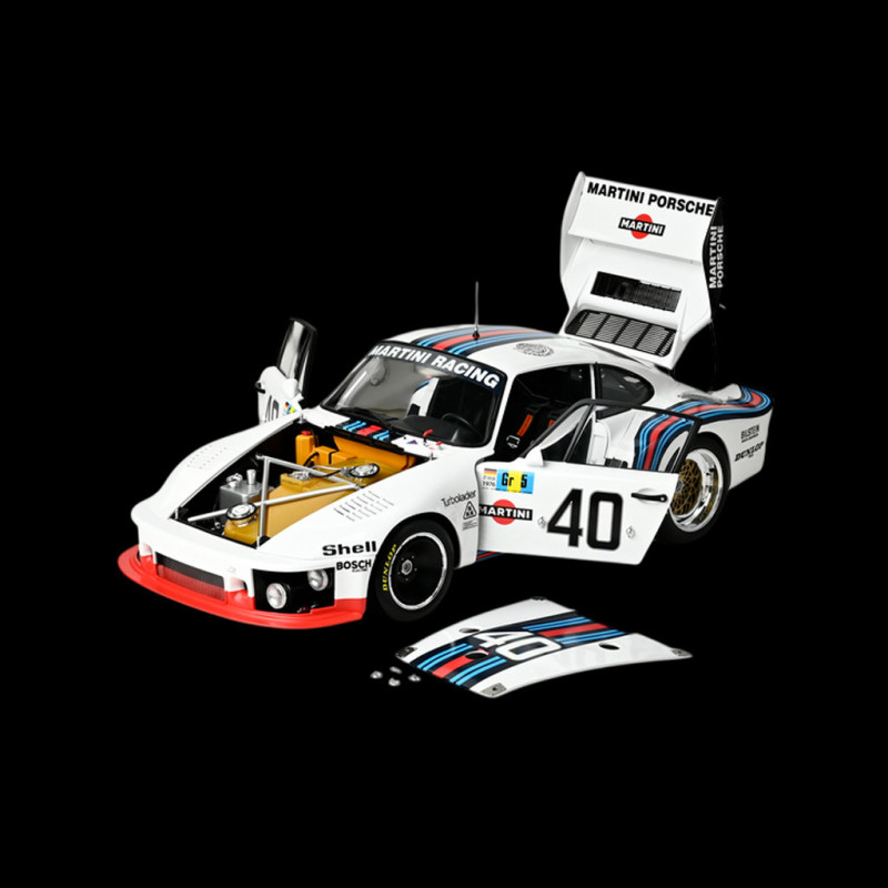 Pre-order - Kit Porsche 935 n° 40 24h Le Mans 1976 Martini 1/8 Ixo