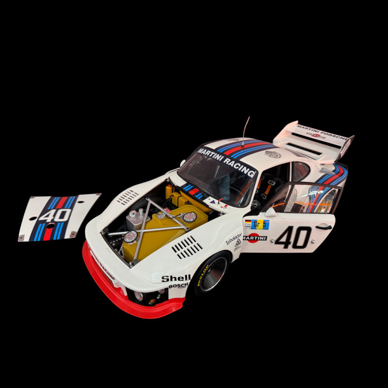Pre-order - Kit Porsche 935 n° 40 24h Le Mans 1976 Martini 1/8 Ixo