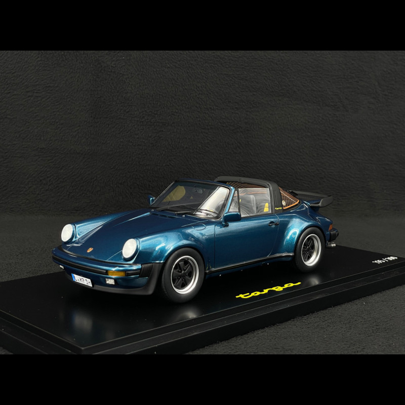 Porsche 911 Turbo Targa Type 930 1987 Amazon Green Metallic 1/18